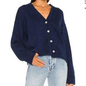 Knorts Knit Denim Cardigan Sweater
